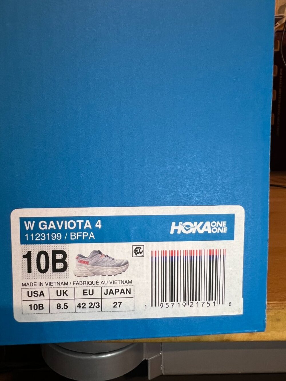 Hoka Women’s Gaviota 4 Running Shoes Sneakers Size 10 Excellent Condition - Picture 16 of 16
